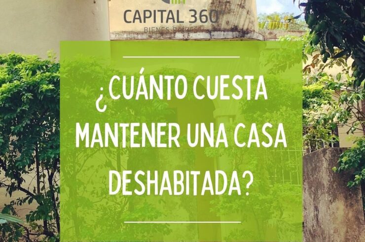 ¿Cuánto cuesta mantener una casa deshabitada ?